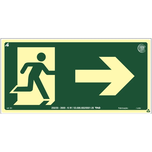 Placa Rota de Fuga